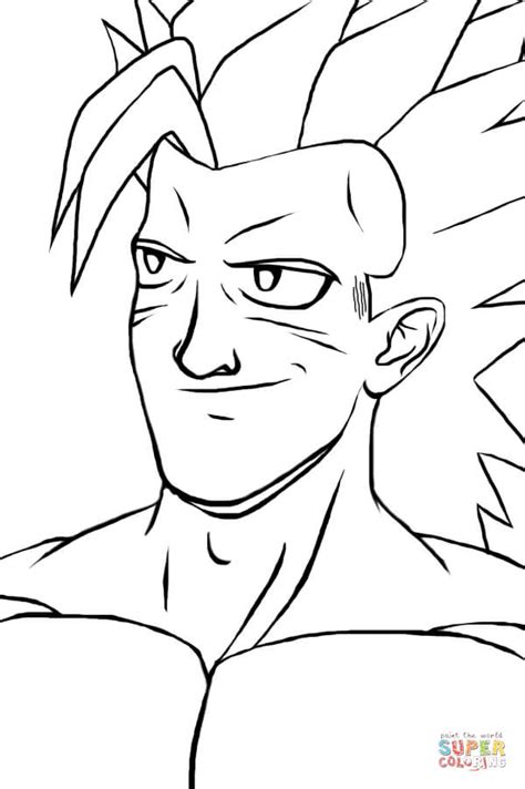 super saiyan coloring page  printable coloring pages