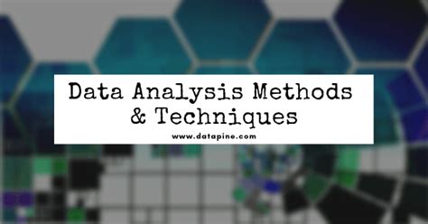 modern business guide  data analysis methods  techniques