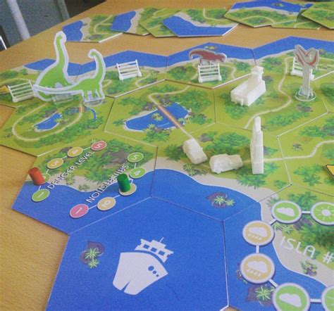Fan Made Jurassic Park Board Game Analog Games