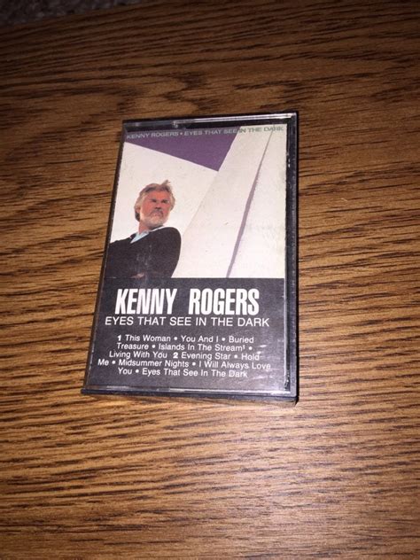 Lot Of Kenny Rogers Cassette Tapes Eyes That See In The Dark Etsy