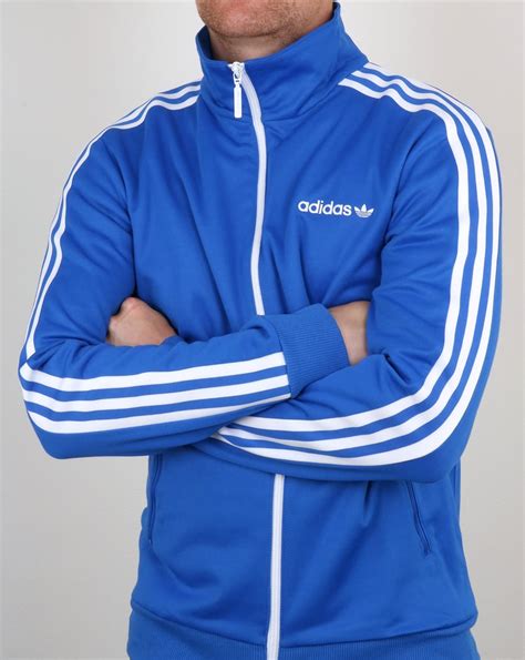 adidas beckenbauer track top blue jacket royal originals bluebird