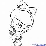 Daisy Pages Coloring Baby Princess Color Getcolorings sketch template