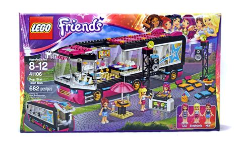 Pop Star Tour Bus Lego Set 41106 1 Nisb Building Sets Friends