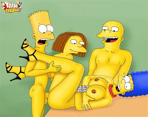 xbooru animated bart simpson incest marge simpson mother and son the simpsons yellow skin