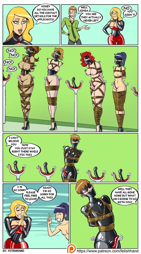 Rule 34 Anal Sex Arms Behind Back Blindfold Bondage Breasts Comic