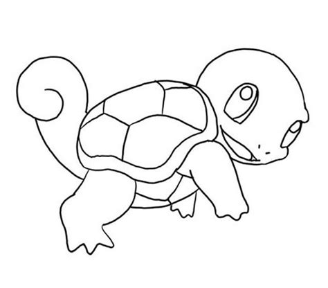 squirtle coloring page coloring home