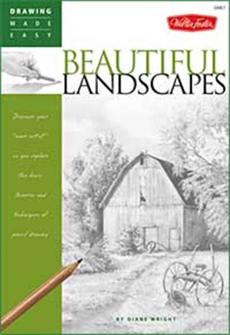 drawing  easy beautiful landscapes walter foster book  diane