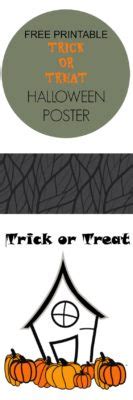 halloween trick  treat  printable   cutting floor