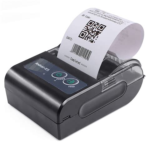 aibecy mm mini portable thermal printer wireless lable receipt