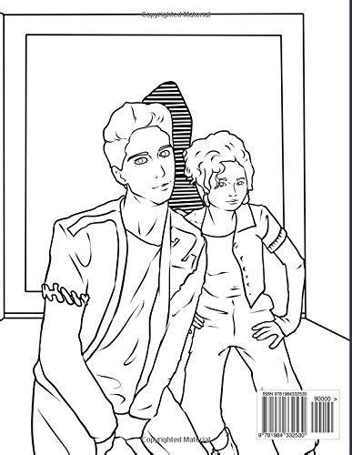coloring page  addison  zed black  white coloring page disney