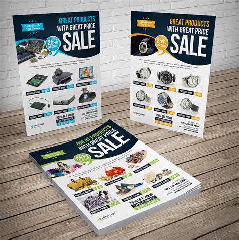 product promotion flyer design