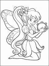 Fairy Coloring Princesses Princess Comments sketch template