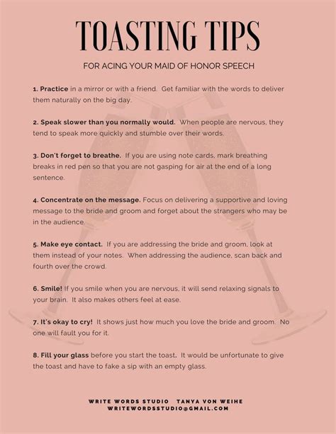 Toasting Tips For Acing Your Maid Of Honor Speech Brought
