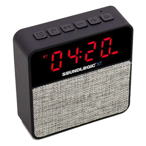 soundlogic xt wireless bluetooth alarm clock radio goldmart