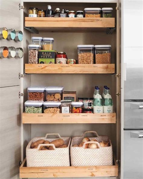kitchen pantry storage solutions organizers  shelving ideas