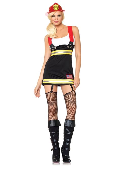 Adult Backdraft Babe Woman Fire Fighter Costume 22 99