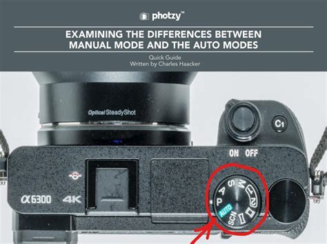 examining  differences  manual mode   auto modes  quick guide photzy