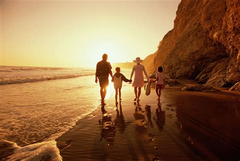 family beach vacations  california