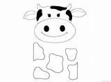 Krowy Vache Krowa Kolorowanka Coloriage Wydruku Wydrukowania Kolorowanki Glowa Coloriages Animaux Cows Colorier Bezplatne Drukowanie sketch template