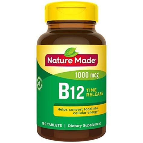 Nature Made Vitamin B12 1000 Mcg Timed Release Tablets Value