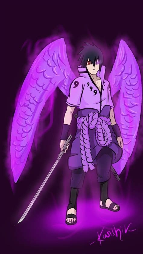 Discover The Coolest Sasuke Uchiha Six Paths Susanoo Mode Fan Art By