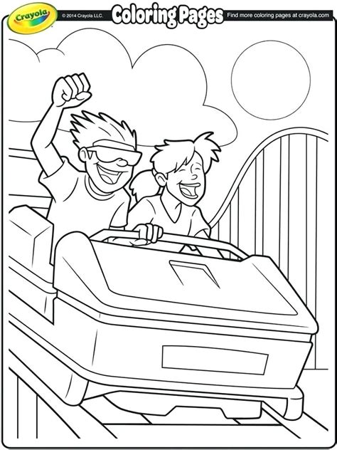 fair ride pages coloring pages