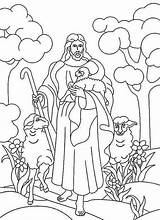 Jesus Lamb Drawing Shepherd Coloring God Good Pages Printable Sheep Getdrawings Bible Kids Lost Sheets Choose Board sketch template
