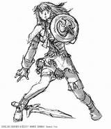 Pyrrha Calibur Soul Sketch Alexandra Soulcalibur Character Artwork Sc5 8wayrun Fightersgeneration sketch template