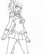 Lucy Heartfilia Lineart Coloring Pages Deviantart Anime Template Drawings Templates sketch template