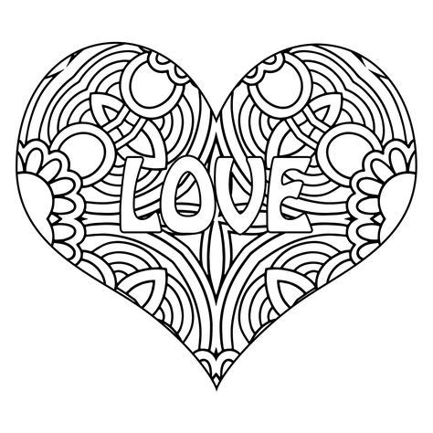 valentines day coloring books  adults     print