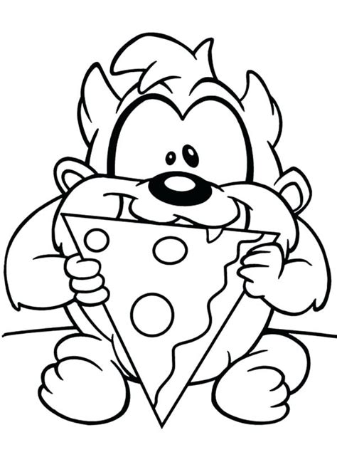 pizza coloring pages printable  getcoloringscom  printable