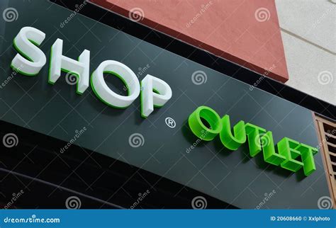 shop outlet editorial image image  script selling