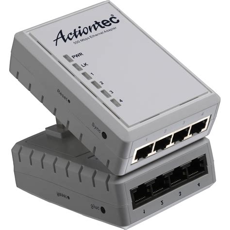 actiontec pwrwb  port powerline network adapter