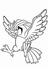 Pokemon Coloring Pages Book Pidgeotto Choose Board sketch template