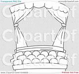 Coloring Theater Theatre Pages Stage Clip Illustration Outline Colouring Royalty Transparent Template Kids Rf Disimpan Xyz Dari Bnp Studio sketch template
