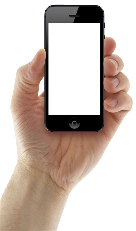 phone  hand png image