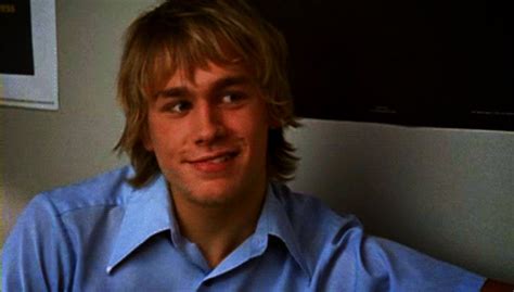 he perfected the wink early on charlie hunnam on undeclared s and video popsugar
