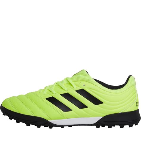 Buy Adidas Mens Copa 19 3 Tf Astro Turf Boots Solar Yellow Core Black