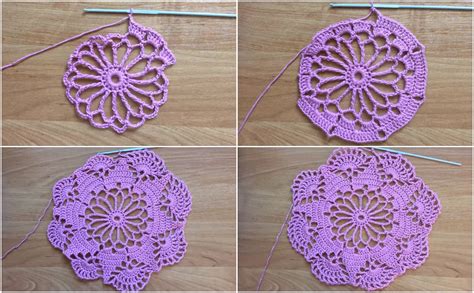 easy   doily  crochet pattern yarn hooks