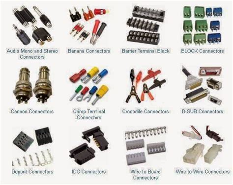 types  connectors electrical engineering books