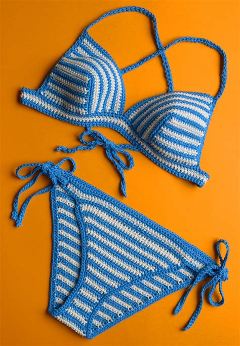 simply cute stylish crochet bikini and swimwear pattern free images