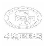 Coloring Pages 49ers Logo Francisco San Related Posts sketch template