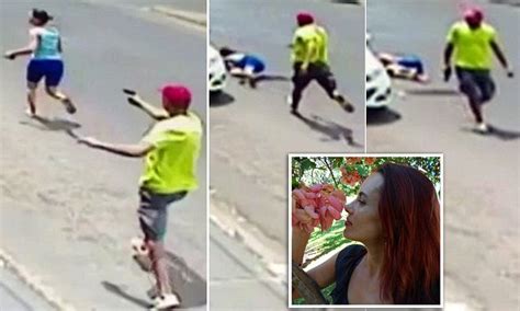 video shows brazilian police officer shooting his wife 11 times and