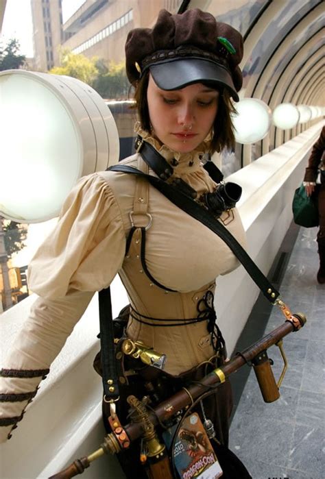 Sexy Halloween Costumes 20 Hot Steampunk Styles