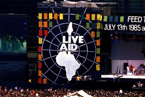 aid       record breaking concert event beamed