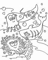 Ausmalbilder Unterwasserwelt Tiere 1ausmalbilder sketch template