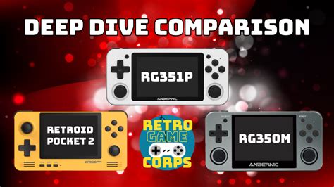 deep dive comparison rgm  rgp  retroid pocket  retro game corps