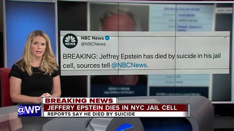 jeffrey epstein dies by suicide in jail cell feds suspect