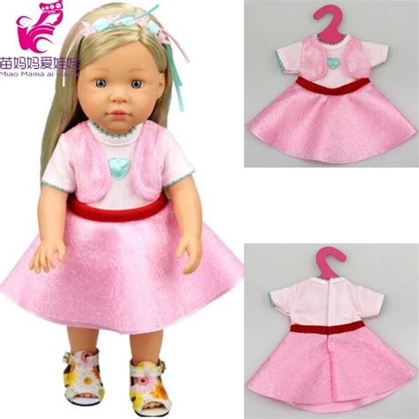 pcs dress  cm doll girl doll dress clothes reborn baby doll