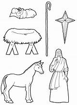 Nativity Jesus Lds Library Colouring Angel sketch template